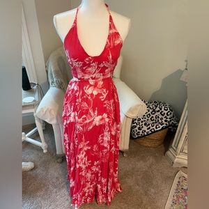 Free People multi tie dress